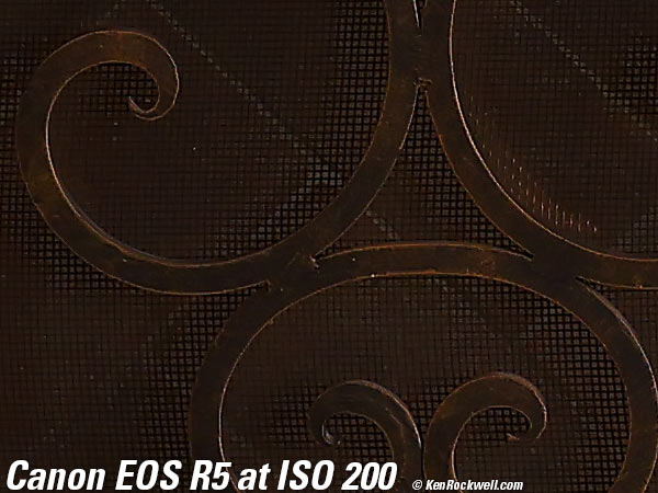 Canon EOS R5 High ISO Sample Image File