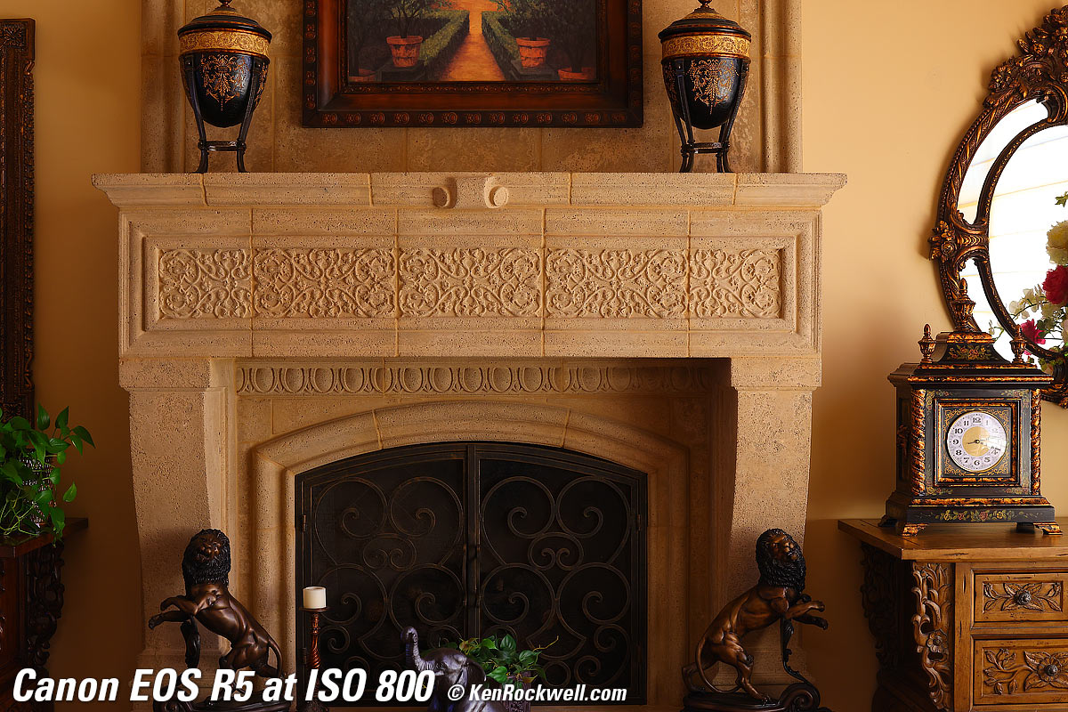 Canon EOS R5 High ISO Sample Image File