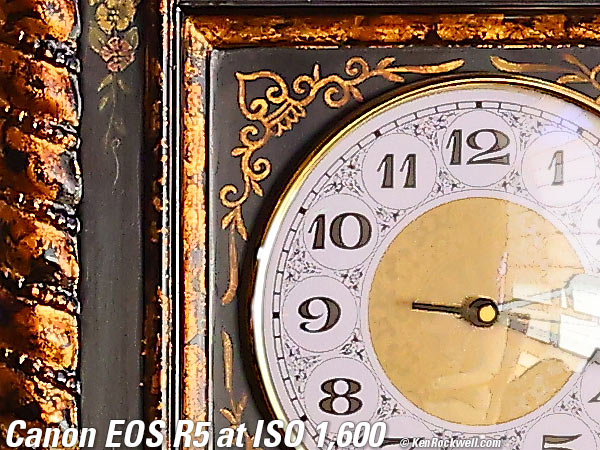 Canon EOS R5 High ISO Sample Image File