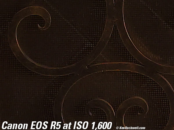 Canon EOS R5 High ISO Sample Image File