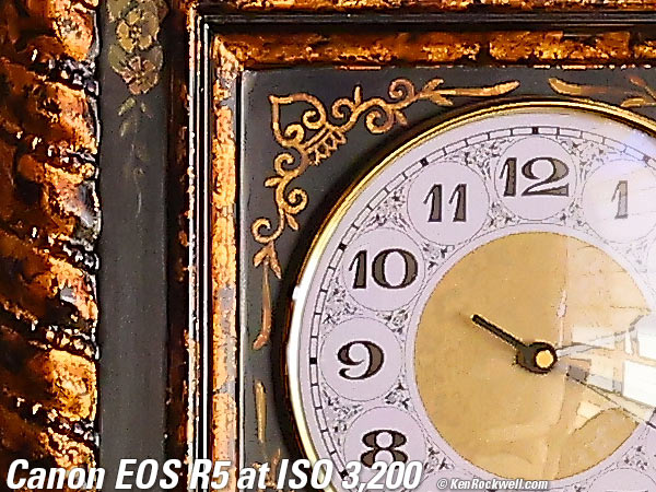 Canon EOS R5 High ISO Sample Image File