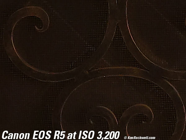 Canon EOS R5 High ISO Sample Image File