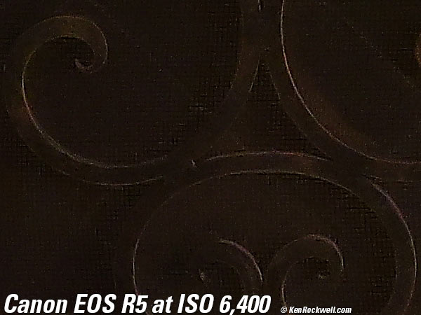 Canon EOS R5 High ISO Sample Image File