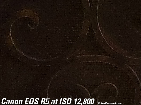 Canon EOS R5 High ISO Sample Image File