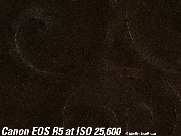 Canon EOS R5 High ISO Sample Image File