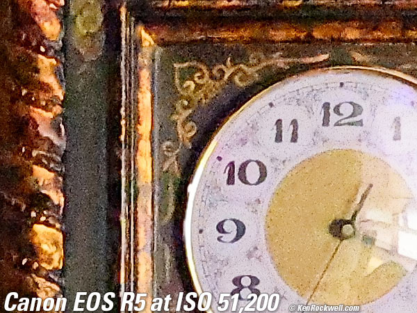 Canon EOS R5 High ISO Sample Image File