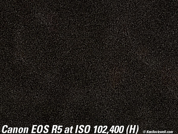 Canon EOS R5 High ISO Sample Image File