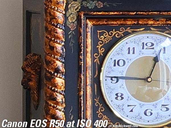 Canon EOS R50 High ISO Sample Image File