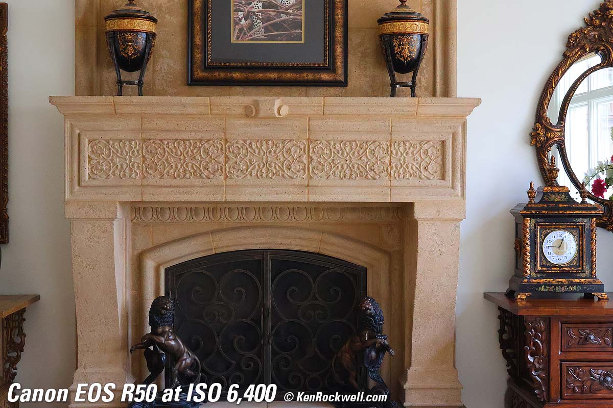 Canon EOS R50 High ISO Sample Image File