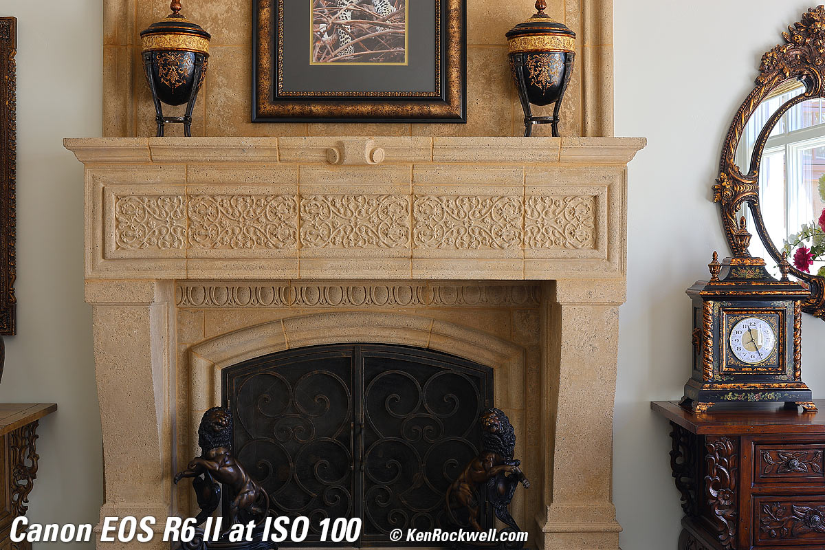 Canon EOS R6 II High ISO Sample Image Files