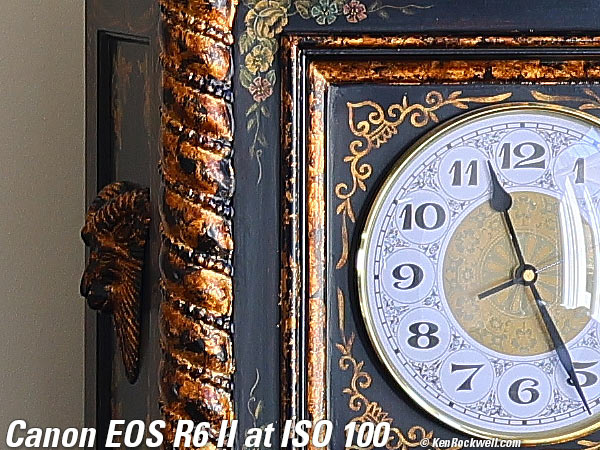 Canon EOS R6 II High ISO Sample Image Files