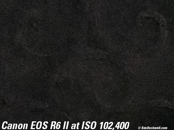 Canon EOS R6 II High ISO Sample Image Files