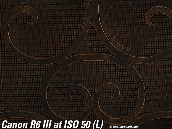 Canon R6 Mk III High ISO Sample Image File