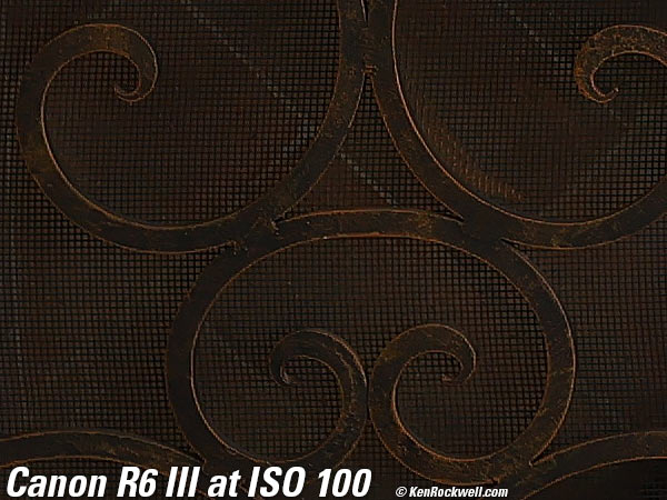 Canon R6 Mk III High ISO Sample Image File