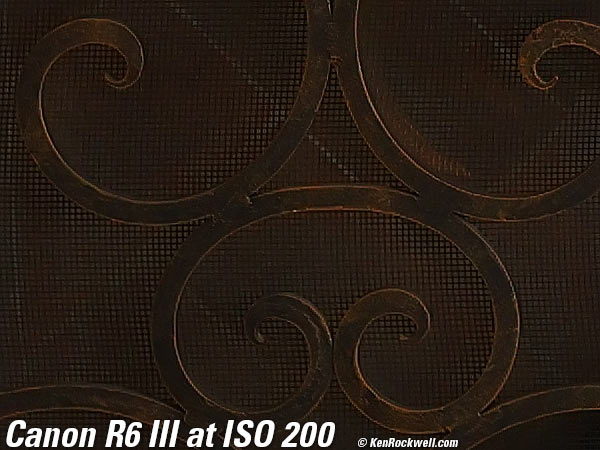 Canon R6 Mk III High ISO Sample Image File