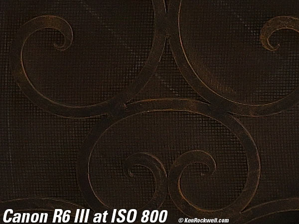 Canon R6 Mk III High ISO Sample Image File