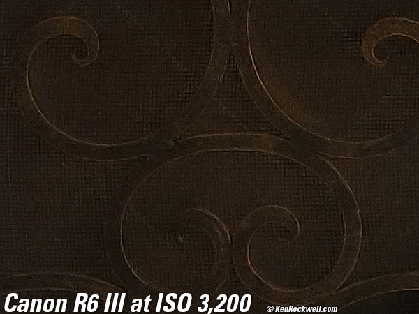 Canon R6 Mk III High ISO Sample Image File