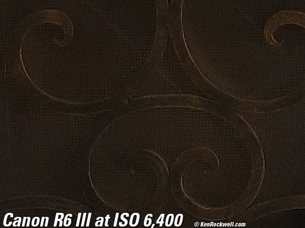 Canon R6 Mk III High ISO Sample Image File