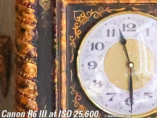 Canon R6 Mk III High ISO Sample Image File