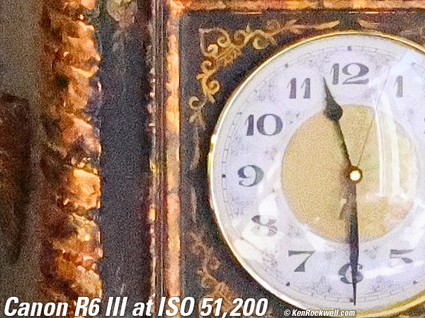 Canon R6 Mk III High ISO Sample Image File