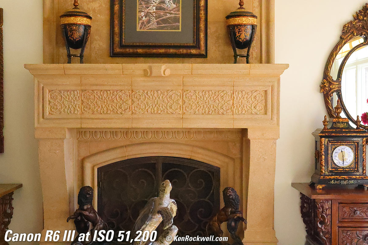 Canon R6 Mk III High ISO Sample Image File