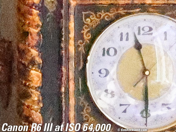 Canon R6 Mk III High ISO Sample Image File