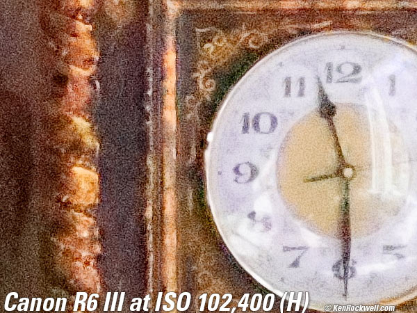 Canon R6 Mk III High ISO Sample Image File