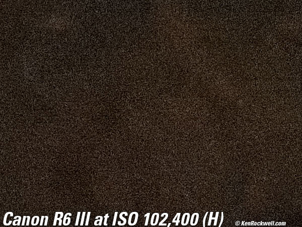 Canon R6 Mk III High ISO Sample Image File