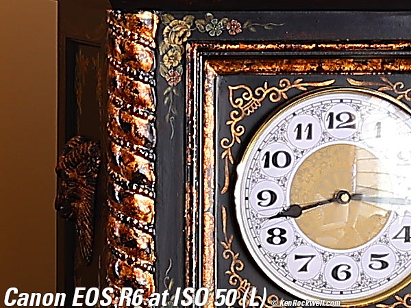 Canon EOS R6 ISO 50 Sample Image File