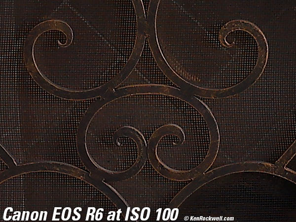 Canon EOS R6 High ISO Sample Image File