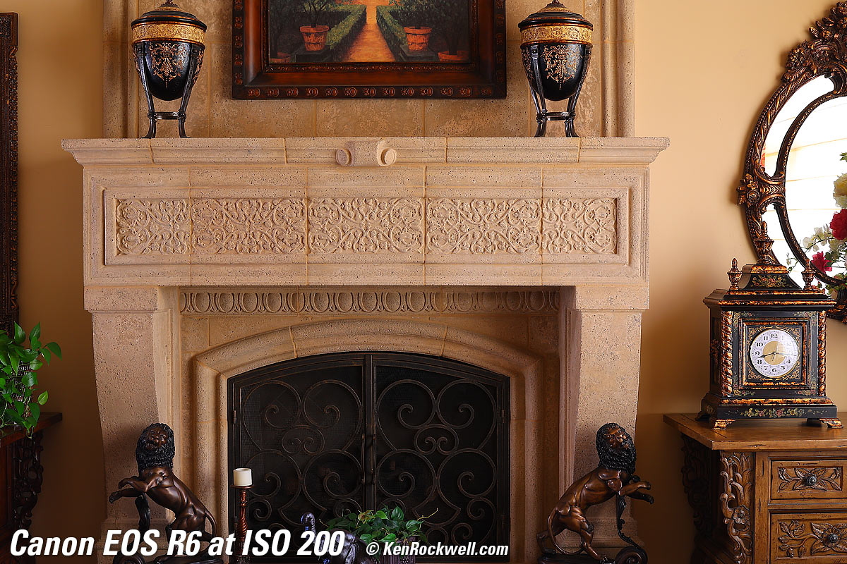 Canon EOS R6 High ISO Sample Image File