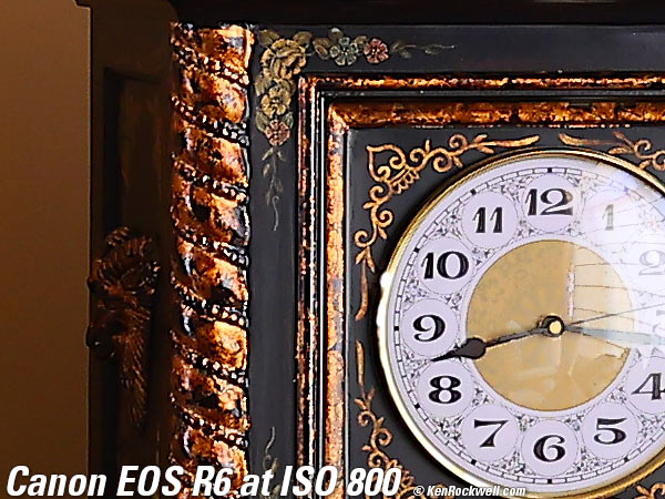 Canon EOS R6 High ISO Sample Image File