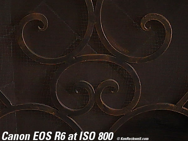 Canon EOS R6 High ISO Sample Image File