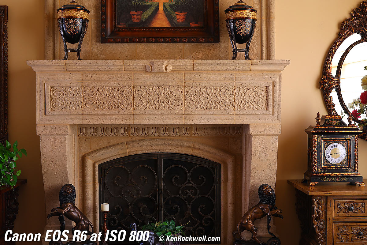 Canon EOS R6 High ISO Sample Image File