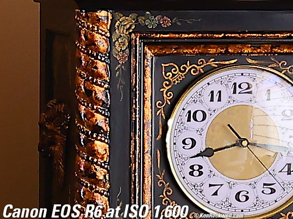 Canon EOS R6 High ISO Sample Image File