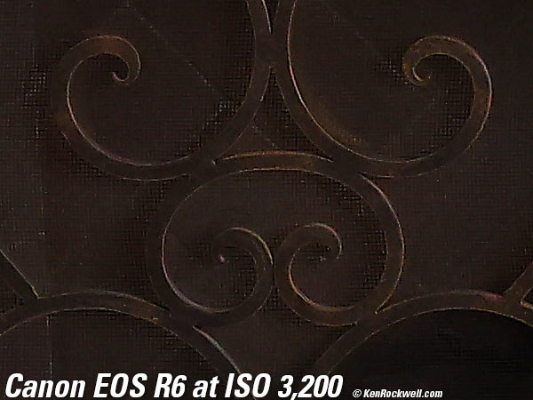 Canon EOS R6 High ISO Sample Image File