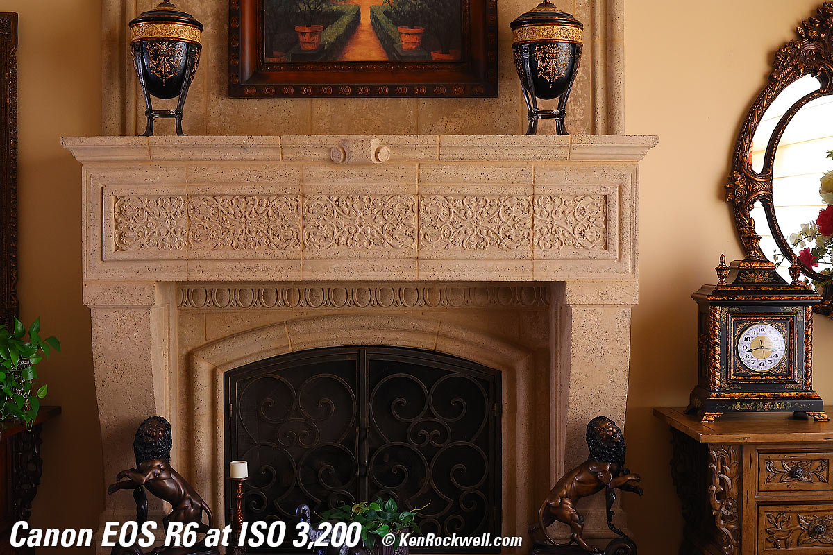 Canon EOS R6 High ISO Sample Image File