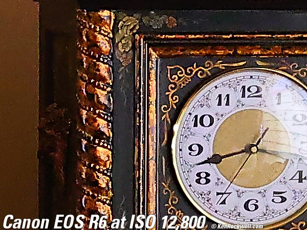 Canon EOS R6 High ISO Sample Image File