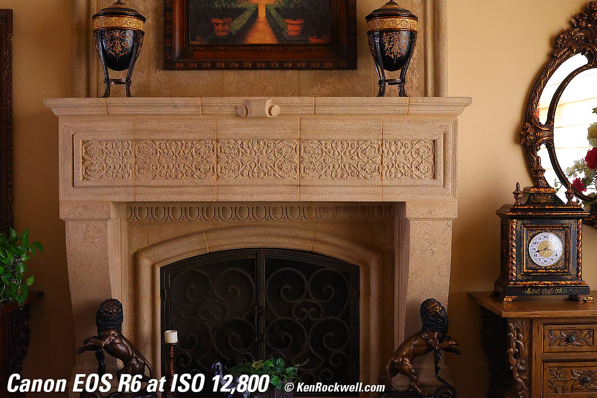 Canon EOS R6 High ISO Sample Image File