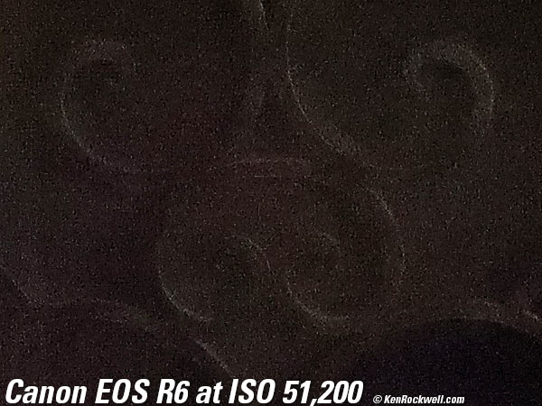 Canon EOS R6 High ISO Sample Image File