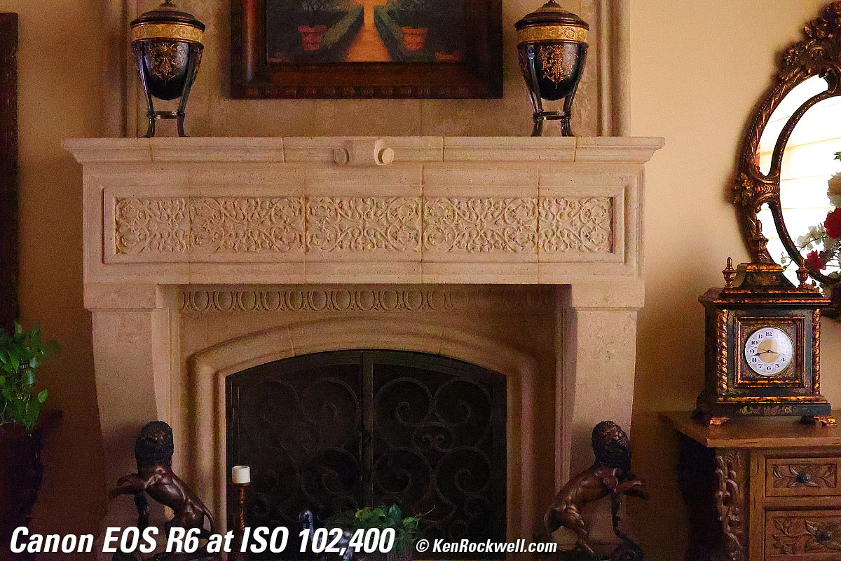 Canon EOS R6 High ISO Sample Image File