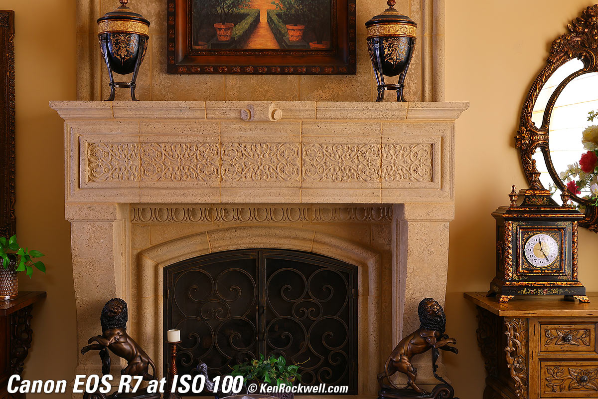 Canon EOS R7 High ISO Performance sample image file