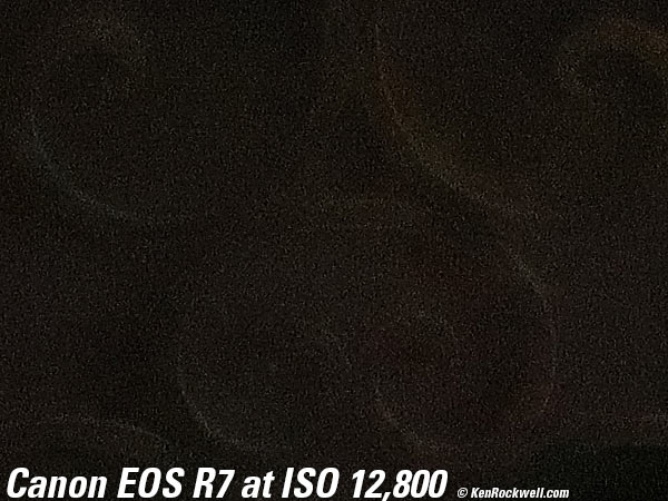 Canon EOS R7 High ISO Performance sample image file