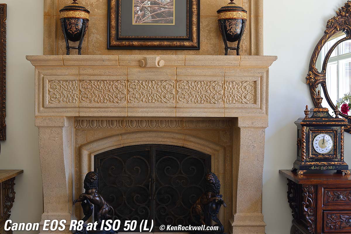 Canon EOS R8 High ISO Sample Image File