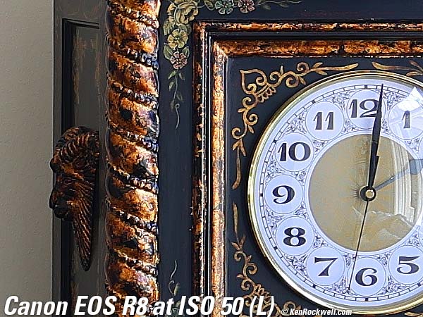 Canon EOS R8 High ISO Sample Image File