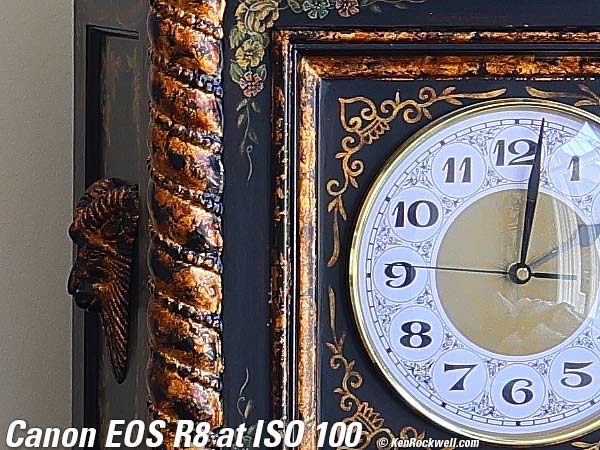 Canon EOS R8 High ISO Sample Image File