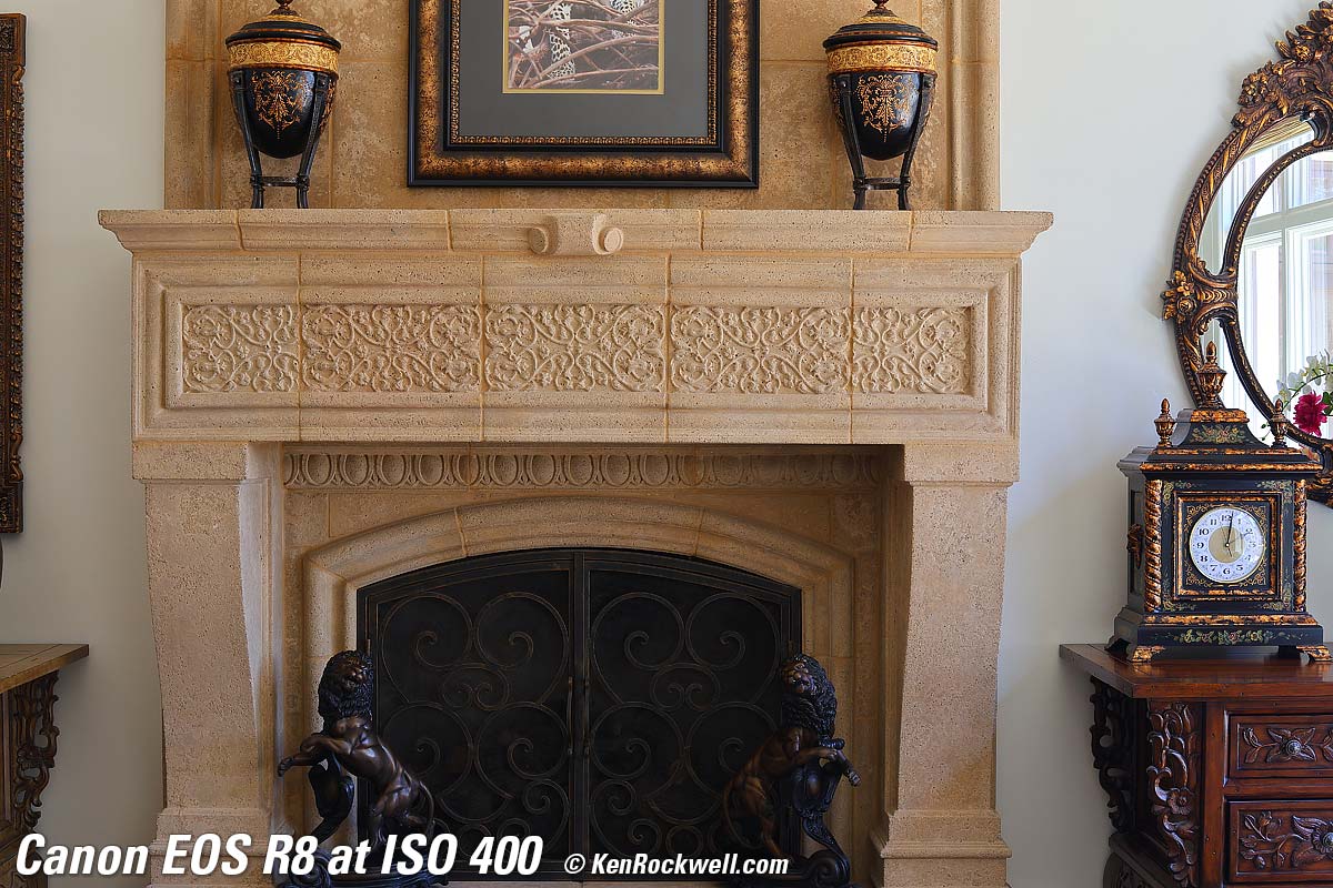 Canon EOS R8 High ISO Sample Image File