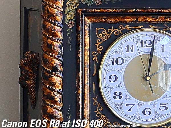 Canon EOS R8 High ISO Sample Image File