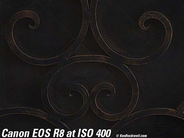 Canon EOS R8 High ISO Sample Image File