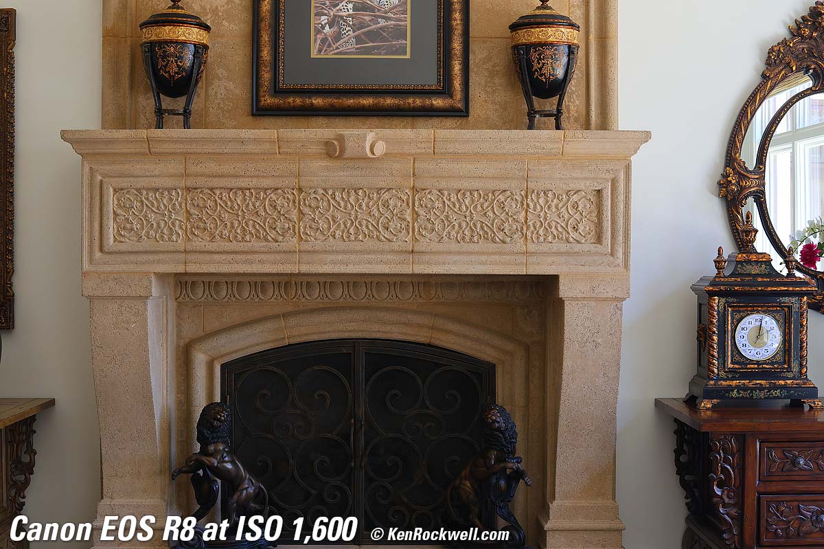 Canon EOS R8 High ISO Sample Image File